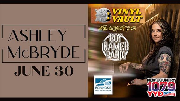 Win Tickets to ASHLEY MCBRYDE at Elmwood Park From New Country 107.9 YYD!