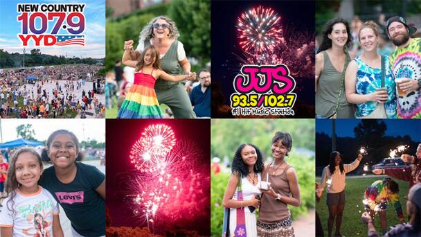 Join New Country 107.9 YYD for Fireworks On The Riverfront in Downtown Lynchburg, Fri., June 30!
