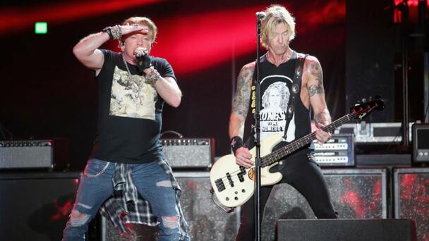 Guns N' Roses Surprise Fans With New Single During Soundcheck 