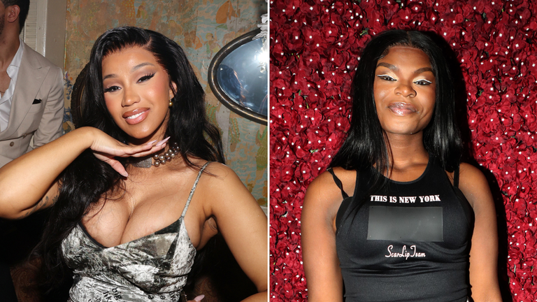Cardi B and Scar Lip