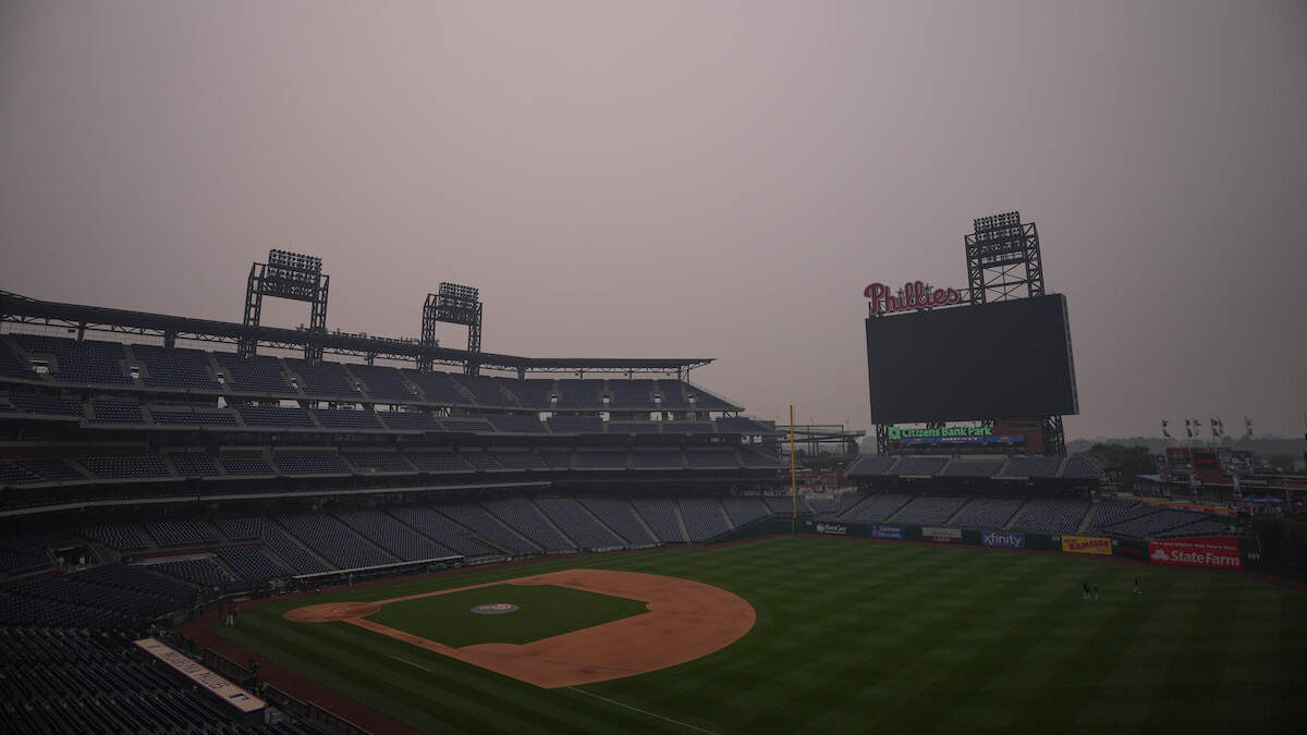 MLB Postpones Yankees & Phillies Games Due To Wildfire Smoke