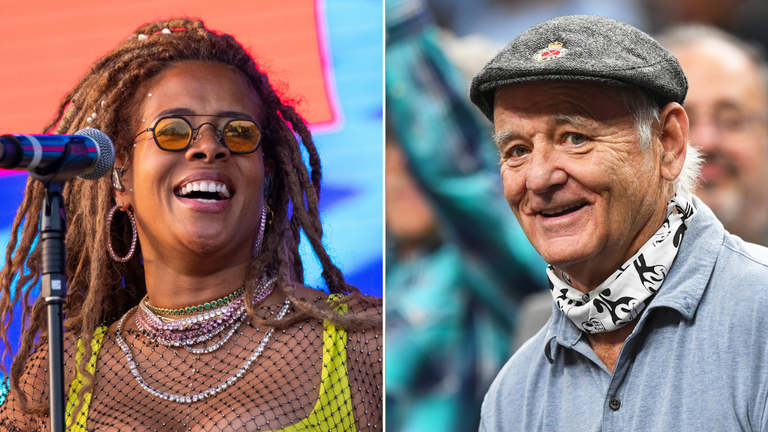 Kelis and Bill Murray