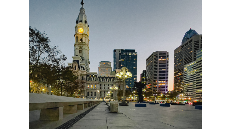 Philadelphia cityscape citycenter