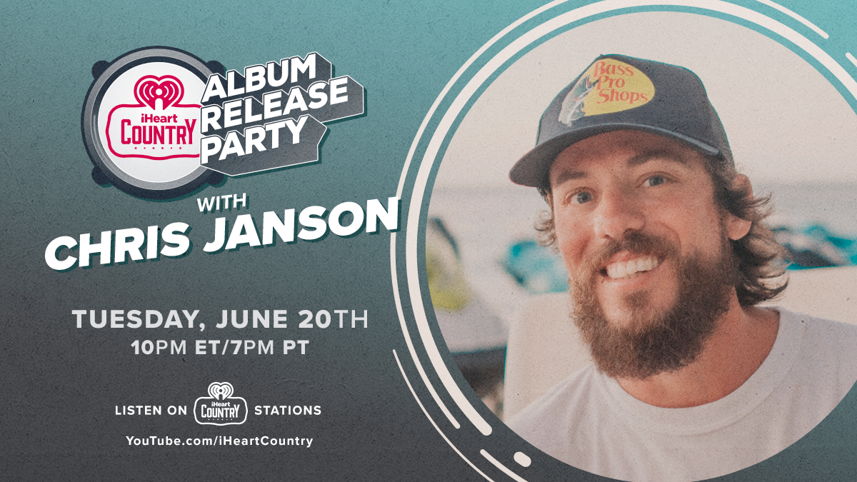 Chris Janson To Celebrate The Outlaw Side Of Me With Album Release Party Iheart 3726