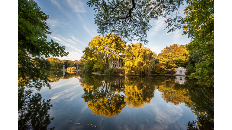 Graceland Cemetery Reflection