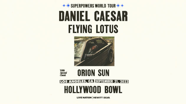 Daniel Caesar at Hollywood Bowl (9/21)