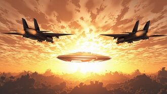 Multiple Witnesses Report Seeing Fighter Jets Engaging with UFO in Michigan