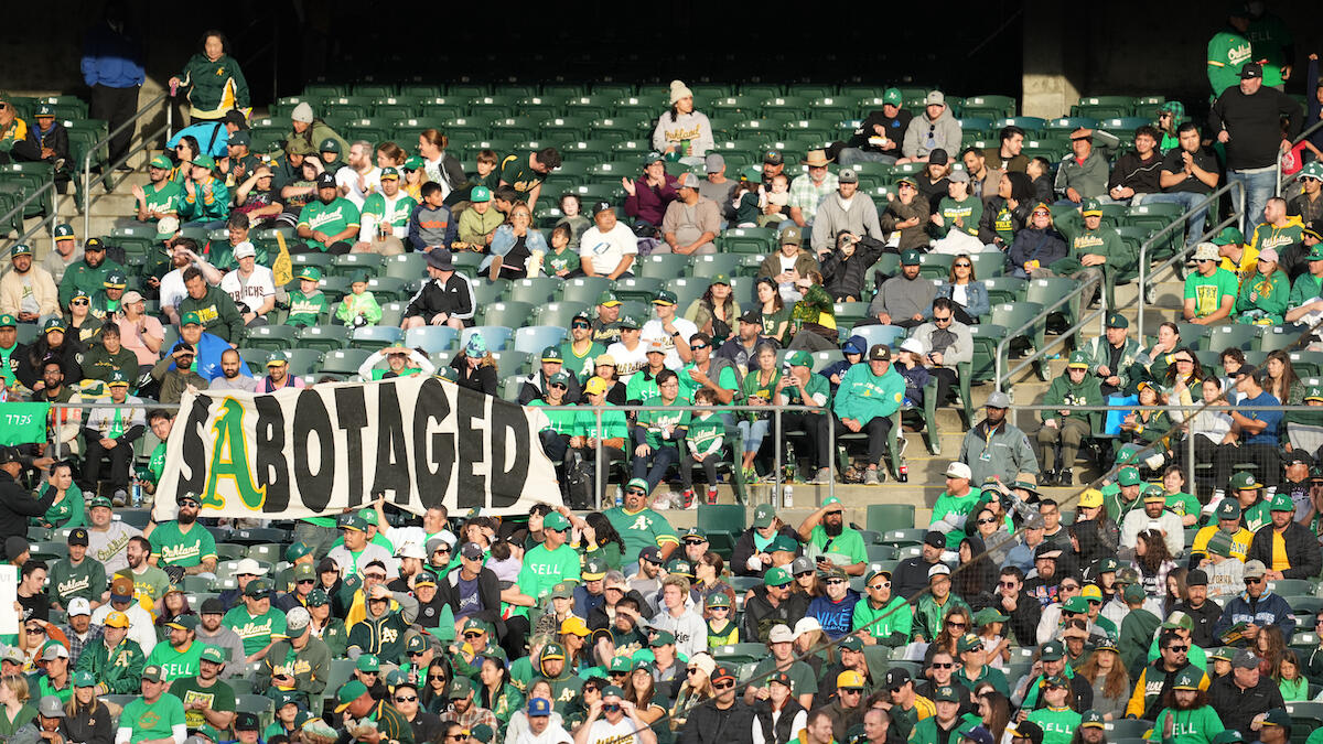 MLB commissioner Rob Manfred says A's fans 'reverse boycott' doesn