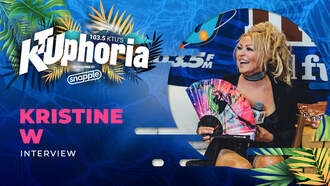 Kristine W Recalls First Time Hearing Song On KTU | KTUphoria 2023