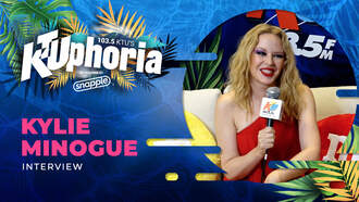 Kylie Minogue Teases U.S. Tour & Talks Madonna Collab | KTUphoria 2023