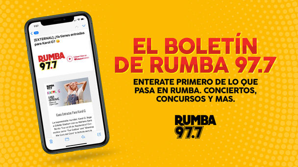 Conectate Con Rumba Y Recibe Nuestro Boletin Semanal