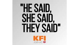 "He Said, She Said, They Said..." 