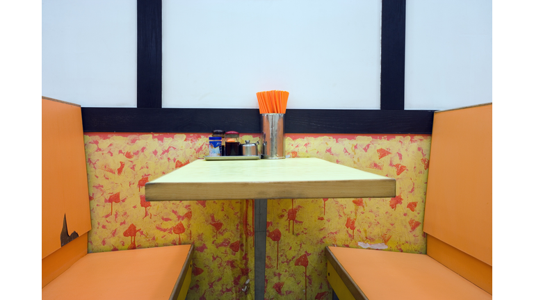 Diner booth