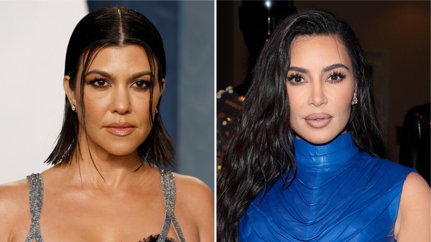 All The Hints That Kourtney & Kim Kardashian Are Feuding