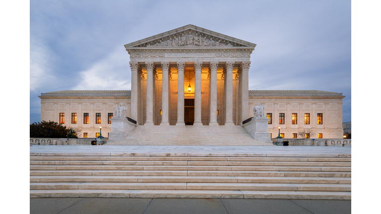 Steps to the United States Supreme Court, Washington DC, America