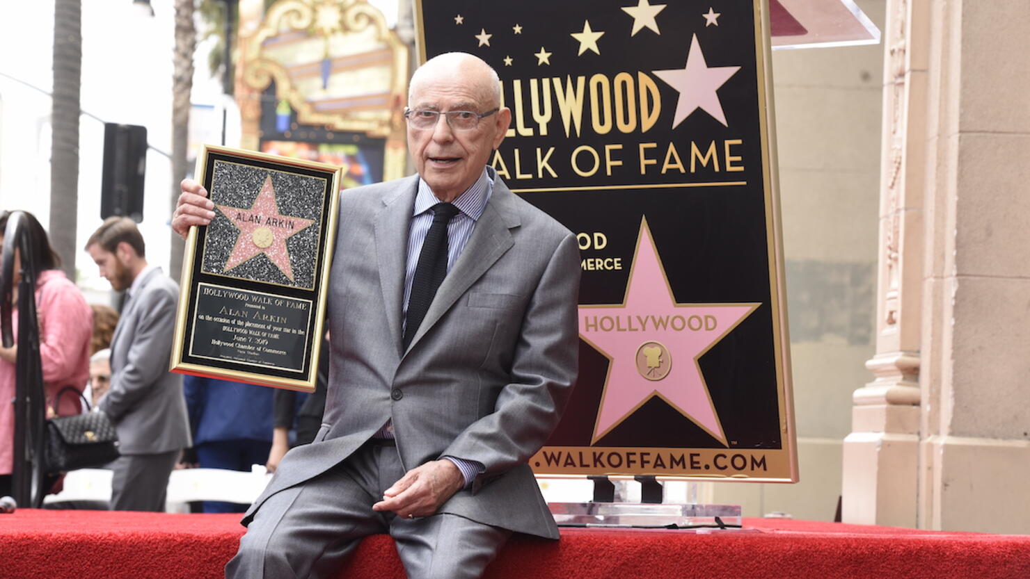 Alan Arkin Honored With A Star On The Hollywood Walk Of Fame