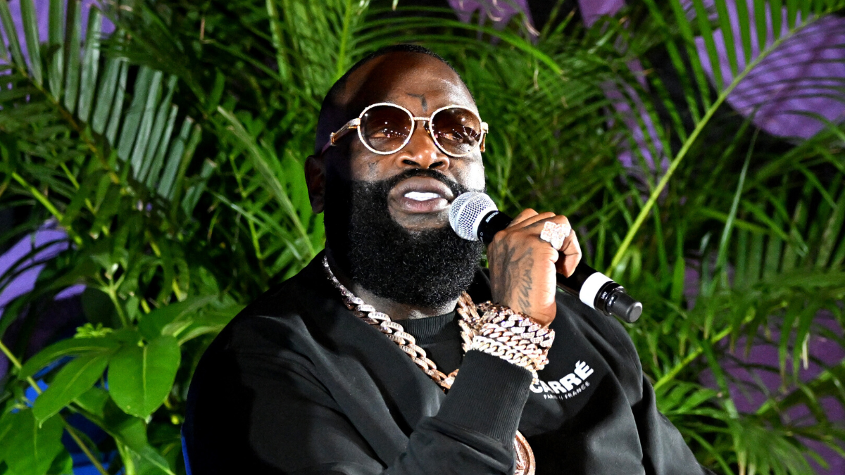 Rick Ross Speaks Out After His Knees Buckled While Attempting To Dive ...