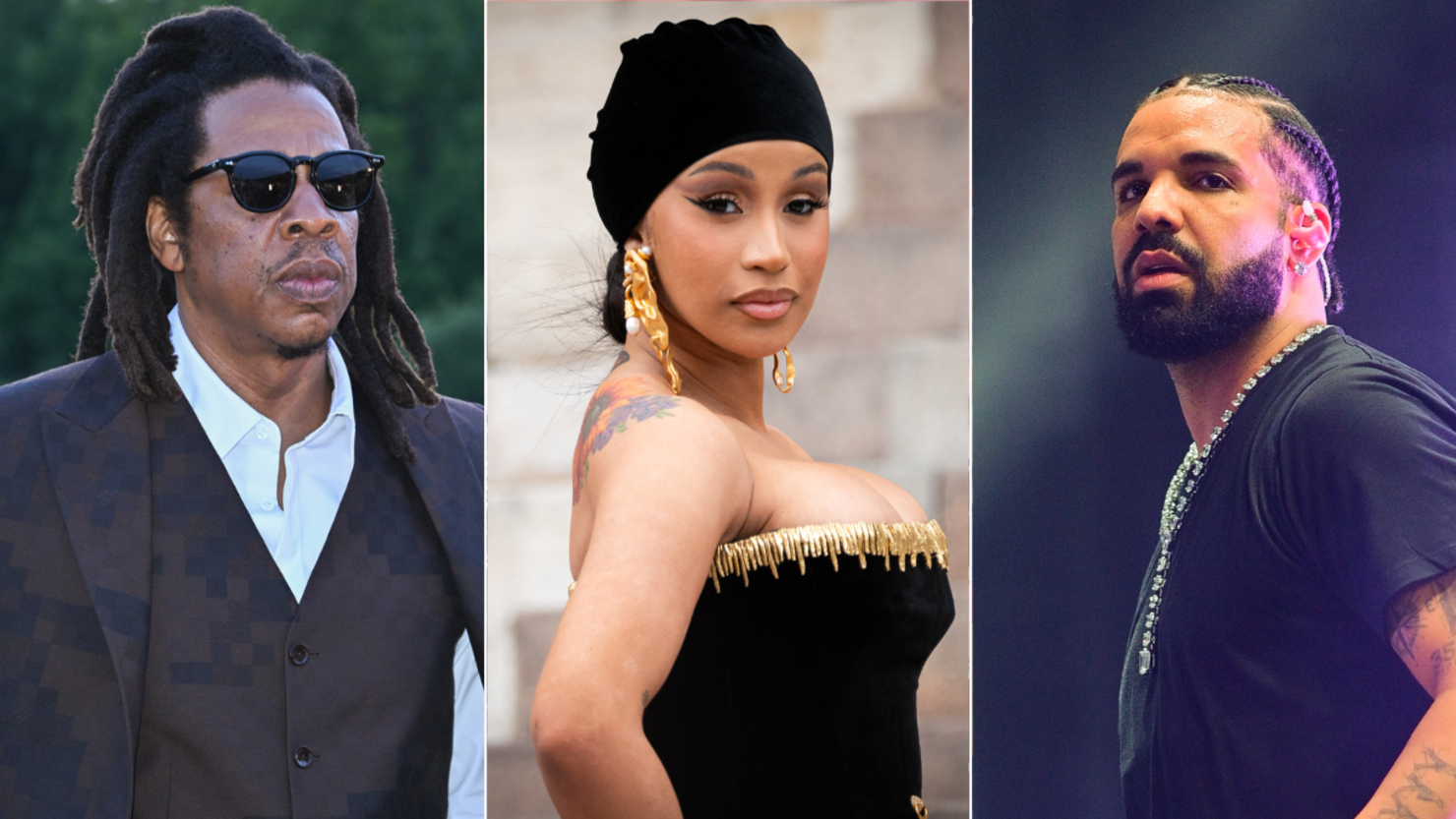 JAY-Z, Cardi B and Drake