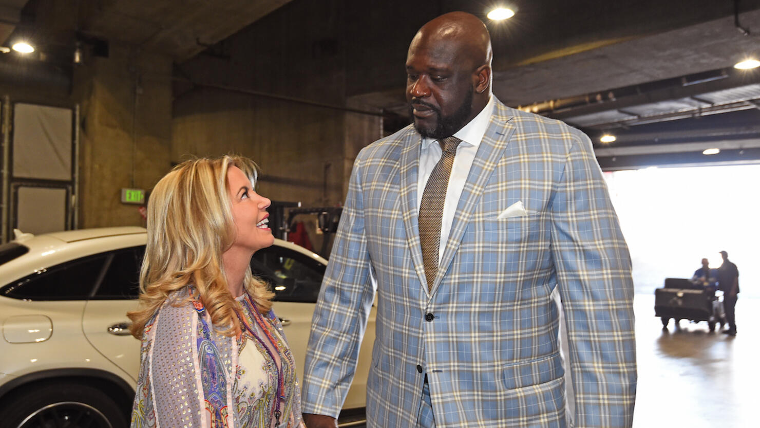 Los Angeles Lakers Unveil Shaquille O'Neal Statue