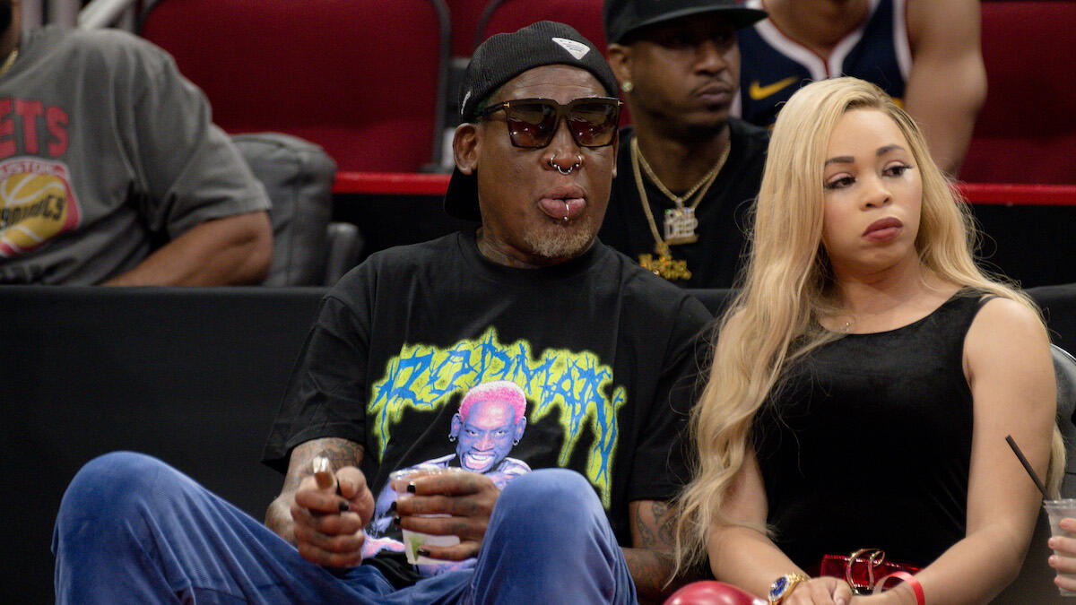 Dennis Rodman Gets A Face Tattoo And Twitter Has Questions | iHeart