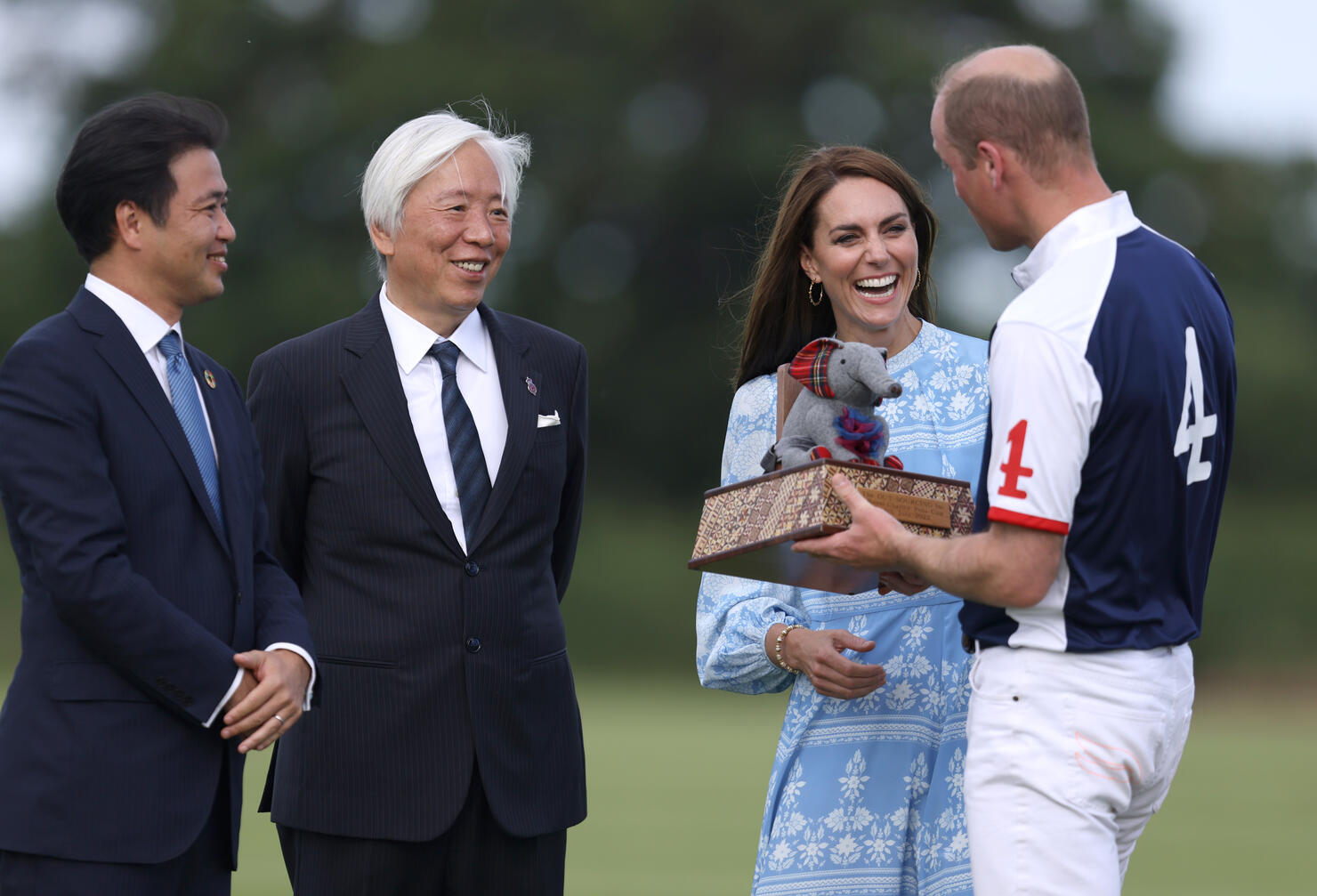 The Prince Of Wales Attends The Out-Sourcing Inc. Royal Charity Polo Cup 2023