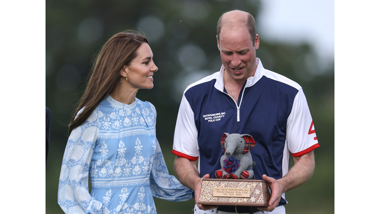 The Prince Of Wales Attends The Out-Sourcing Inc. Royal Charity Polo Cup 2023