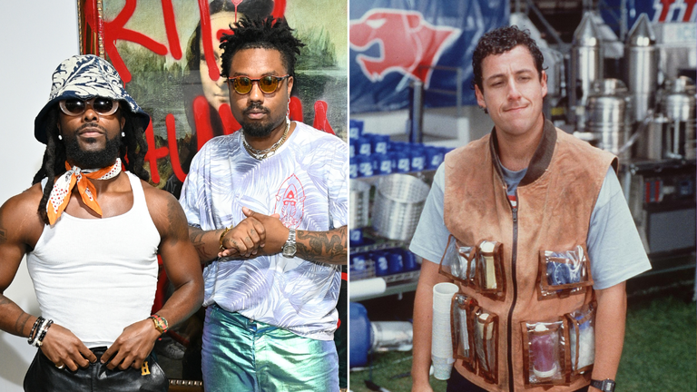 EarthGang and Adam Sandler