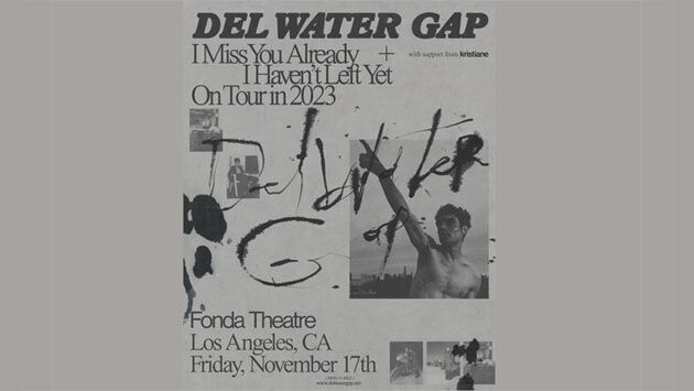 Del Water Gap at Fonda Theatre (11/17)