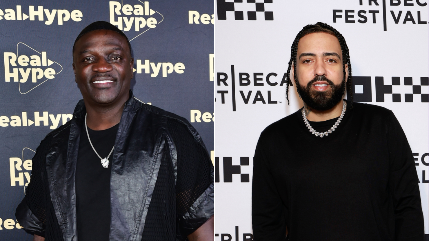 Akon and French Montana
