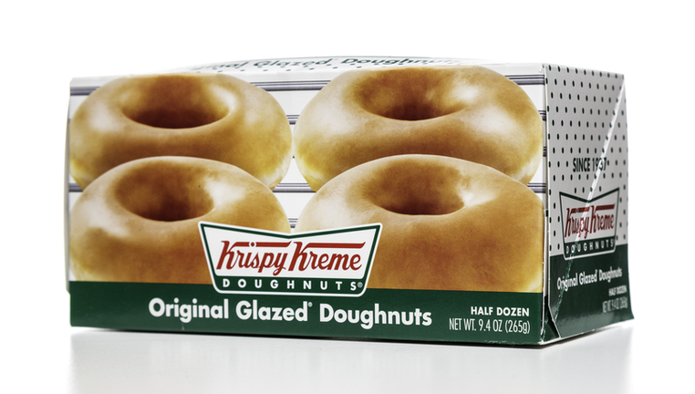 Krispy Kreme original glazed doughnuts half dozen