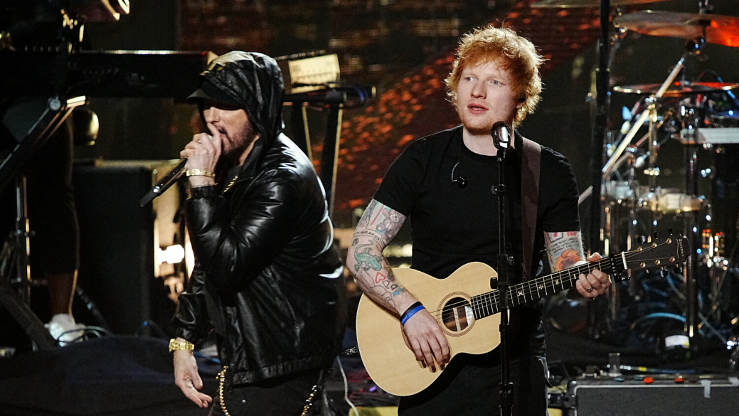 Eminem and Ed Sheeran