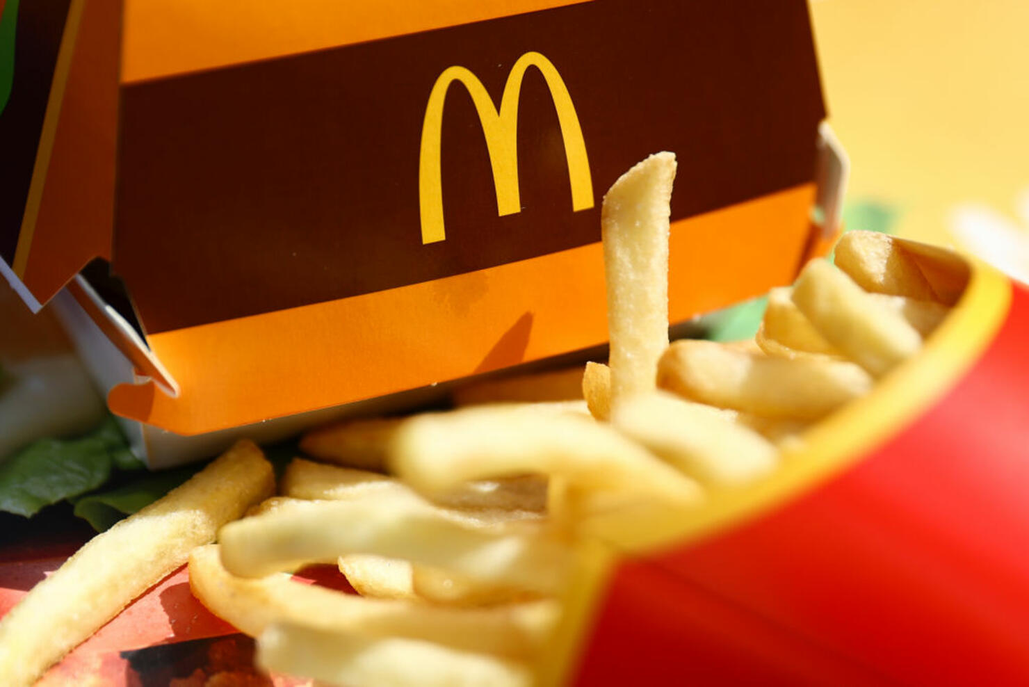 Starbucks Coffee And McDonald's In Poland