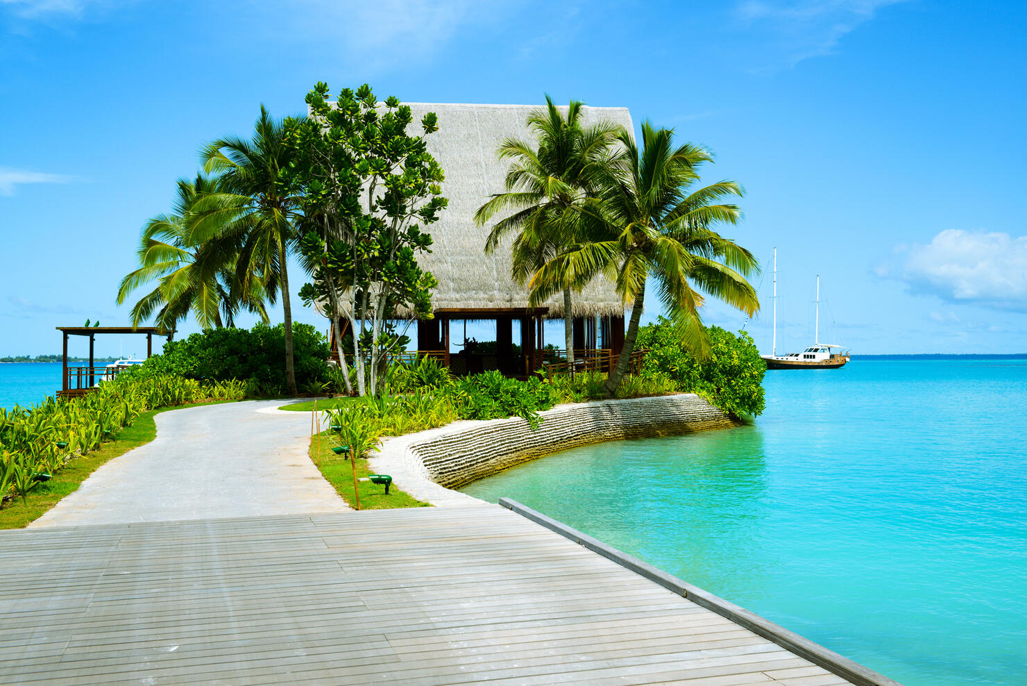 The Wooden Bridge to Beach House