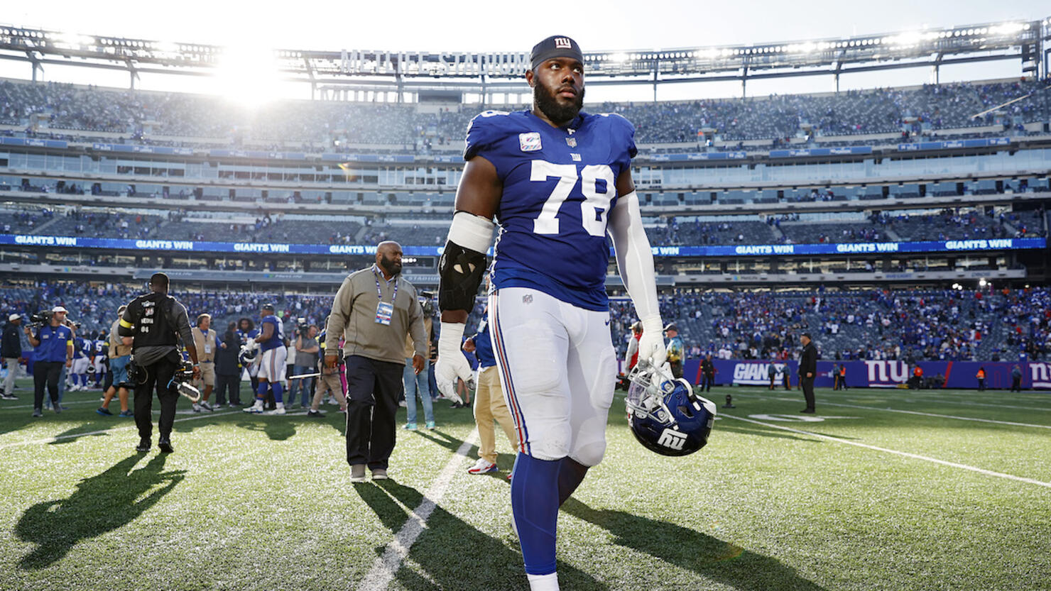 Giants LT Andrew Thomas signs record $117.5M extension