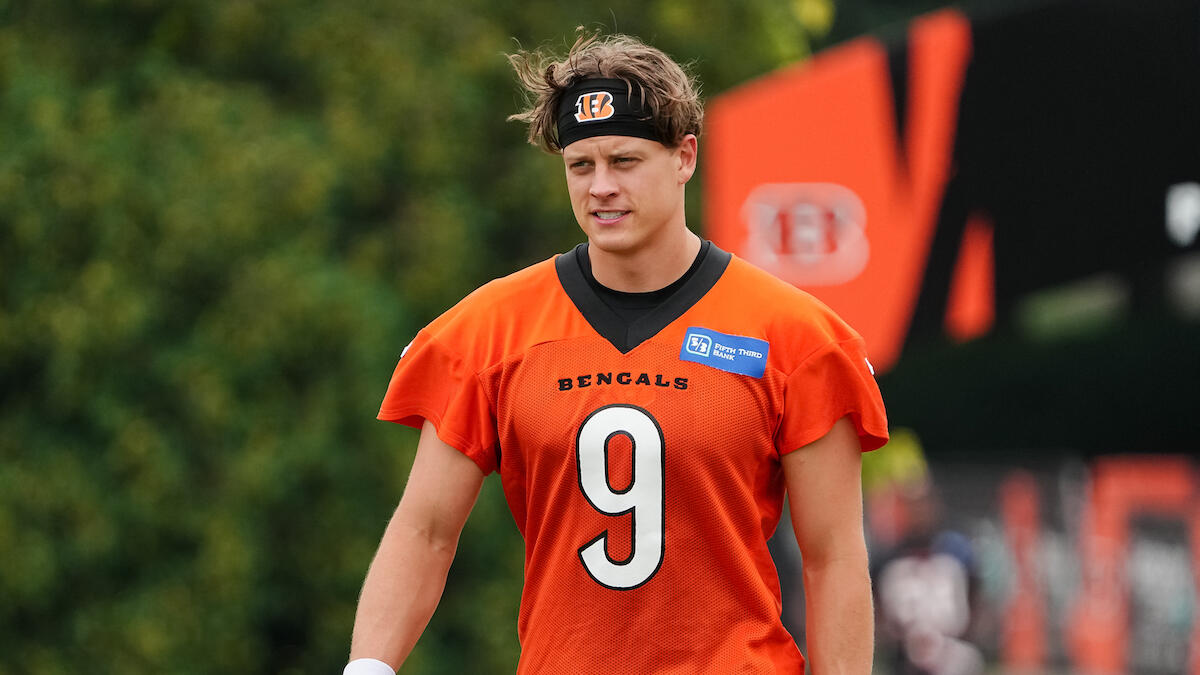 WATCH: Joe Burrow Carted Off Field During Training Camp Practice | iHeart