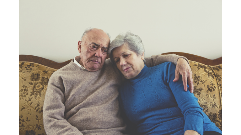 Portrait of a senior couple