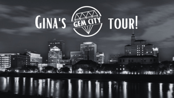 Follow along Gina's Gem City Tour!