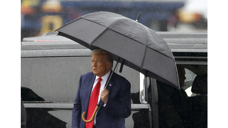 Former President Trump Attends Arraignment In Washington, D.C. Federal Court After His Indictment