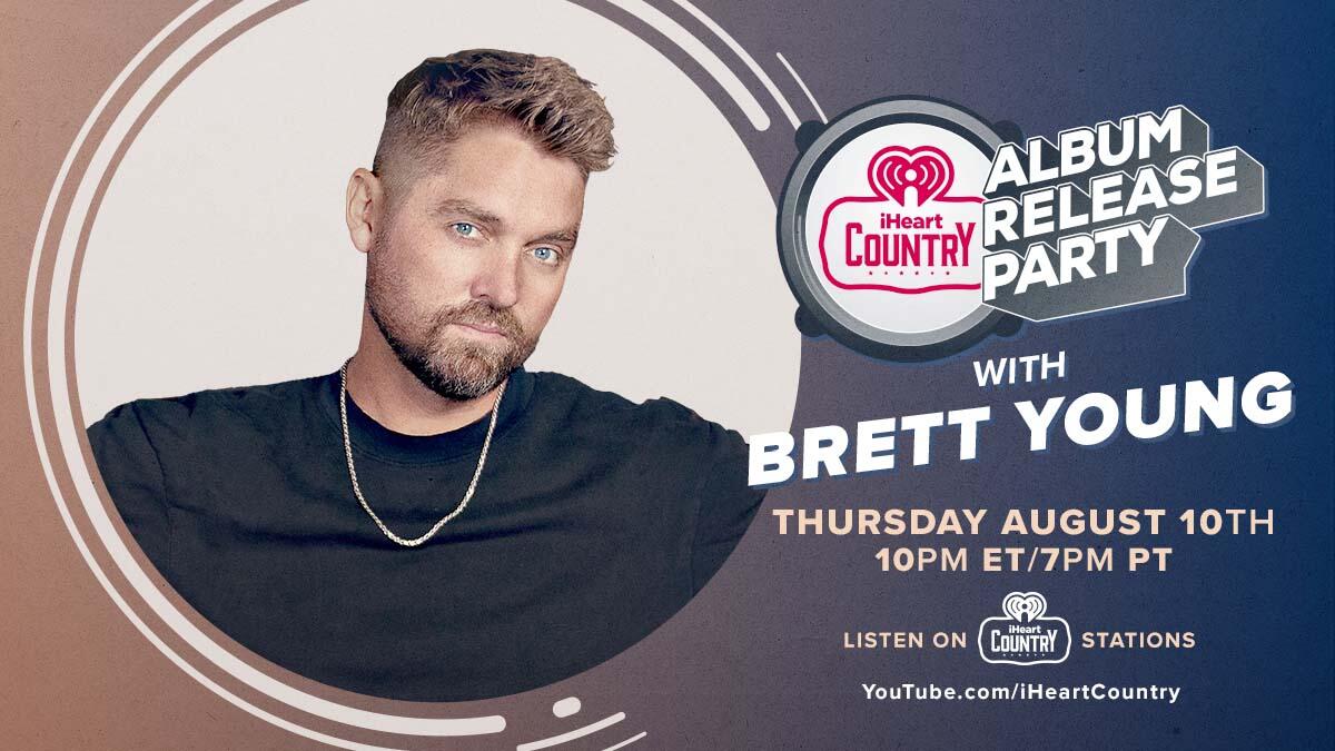 Brett Young's iHeartCountry Album Release Party: How To Watch | iHeart