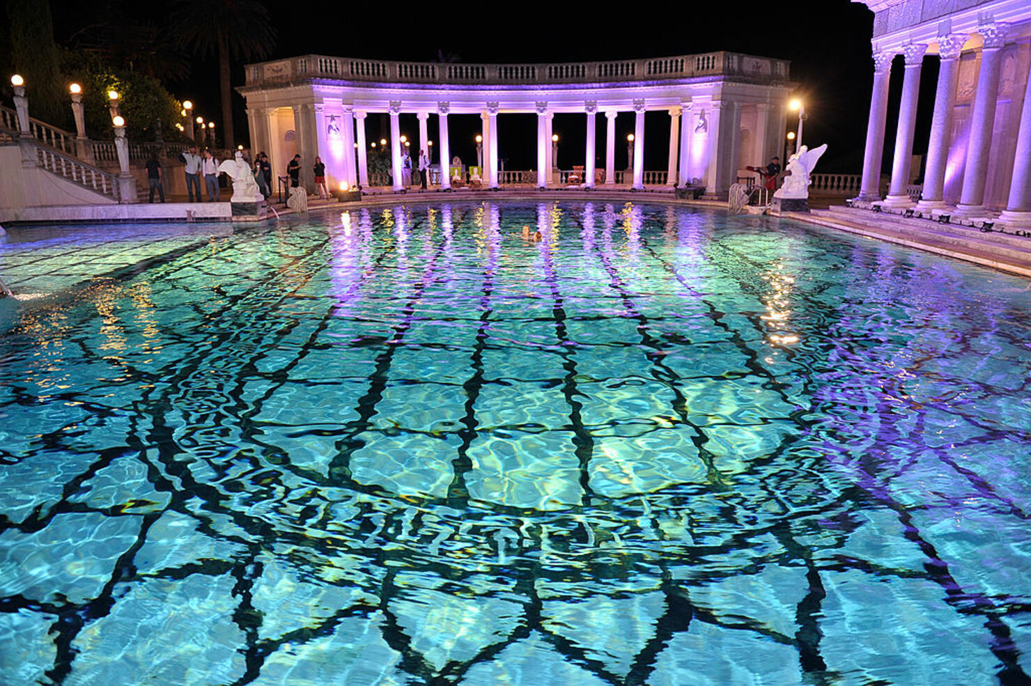 Best Buddies Challenge: Hearst Castle Neptune Pool Reception