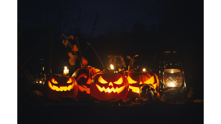 Halloween Jack-o-Lantern Pumpkins