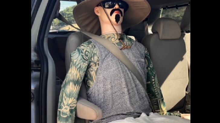 California Motorist Busted Driving with Elaborate Mannequin in Carpool Lane