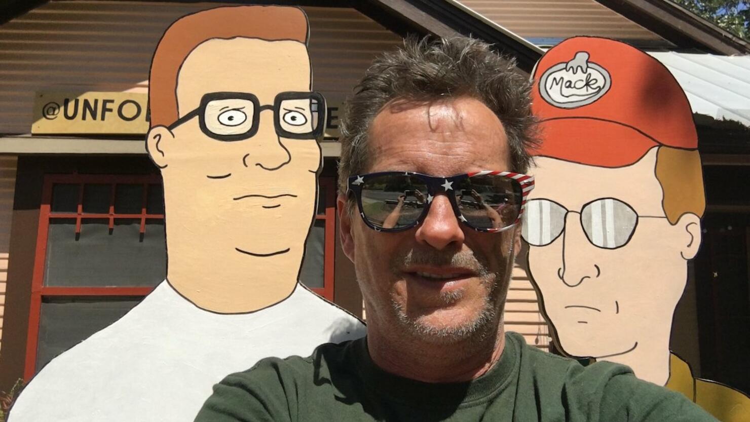 Johnny Hardwick who voiced Dale Gribble in King of the Hill found dead in  Texas aged 64