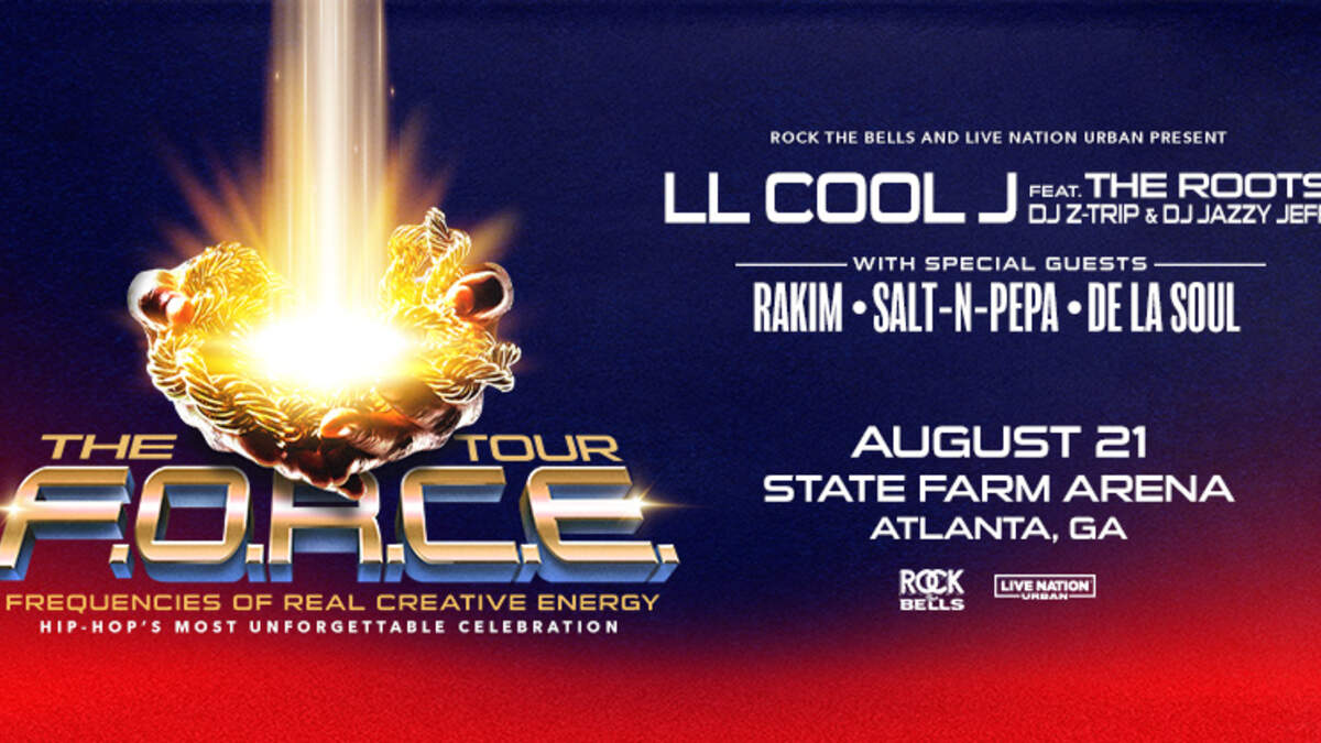 The Force Tour ft. LL Cool J at State Farm Arena Aug 21st, 2023