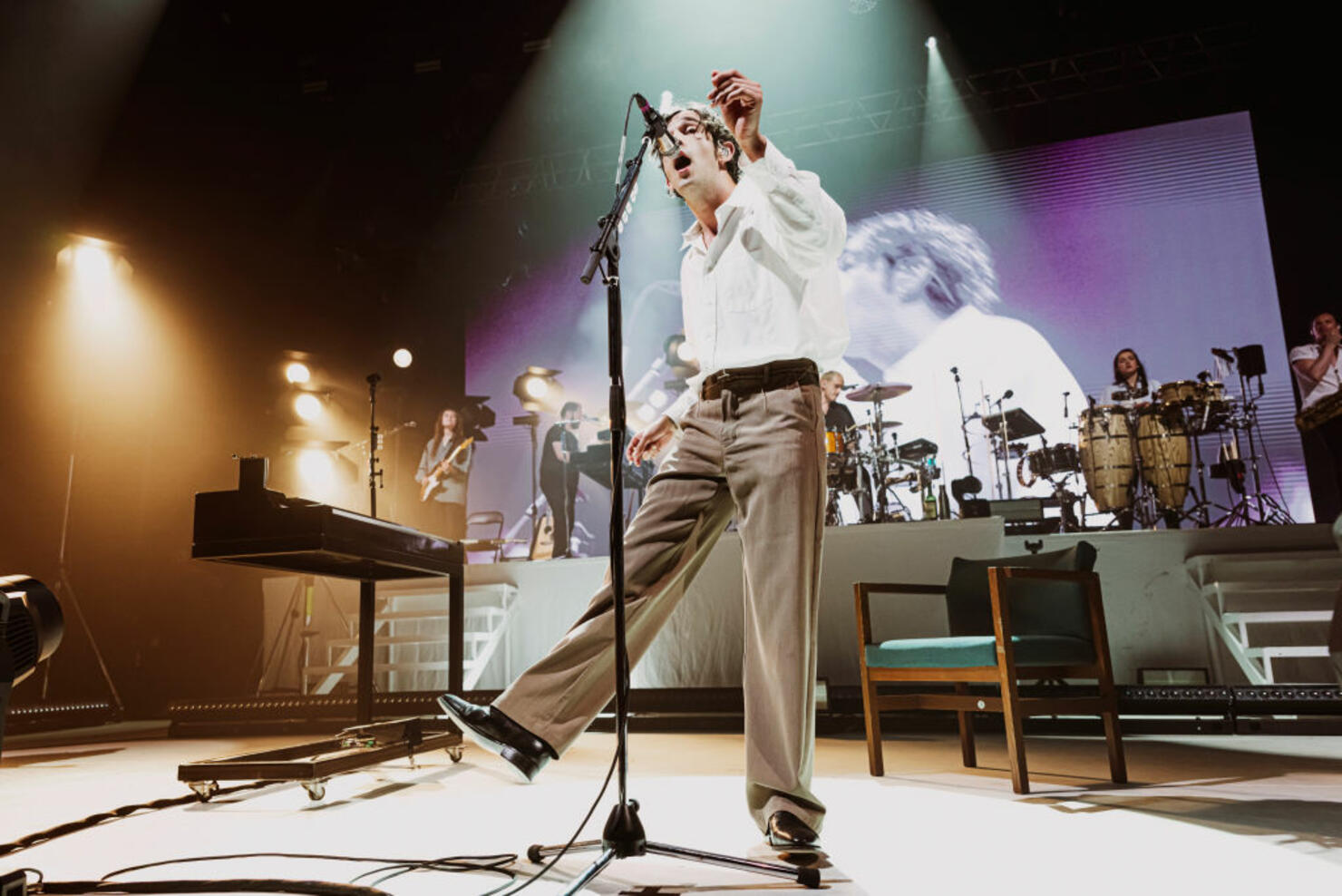 The 1975 Performs At L'Olympia in Paris