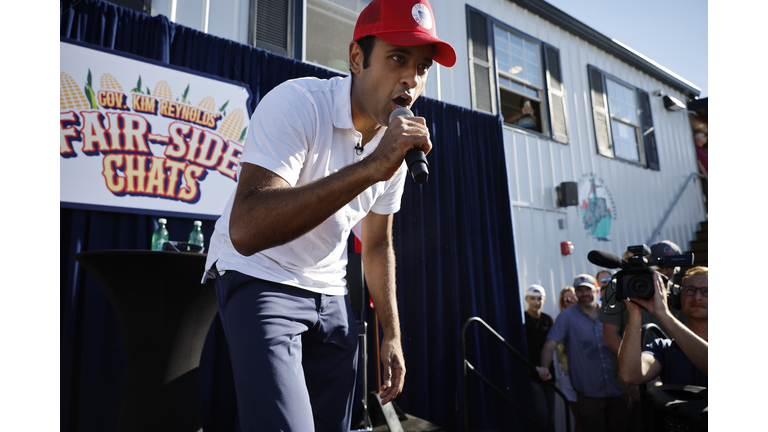 Presidential Hopefuls Make The Rounds At The Iowa State Fair