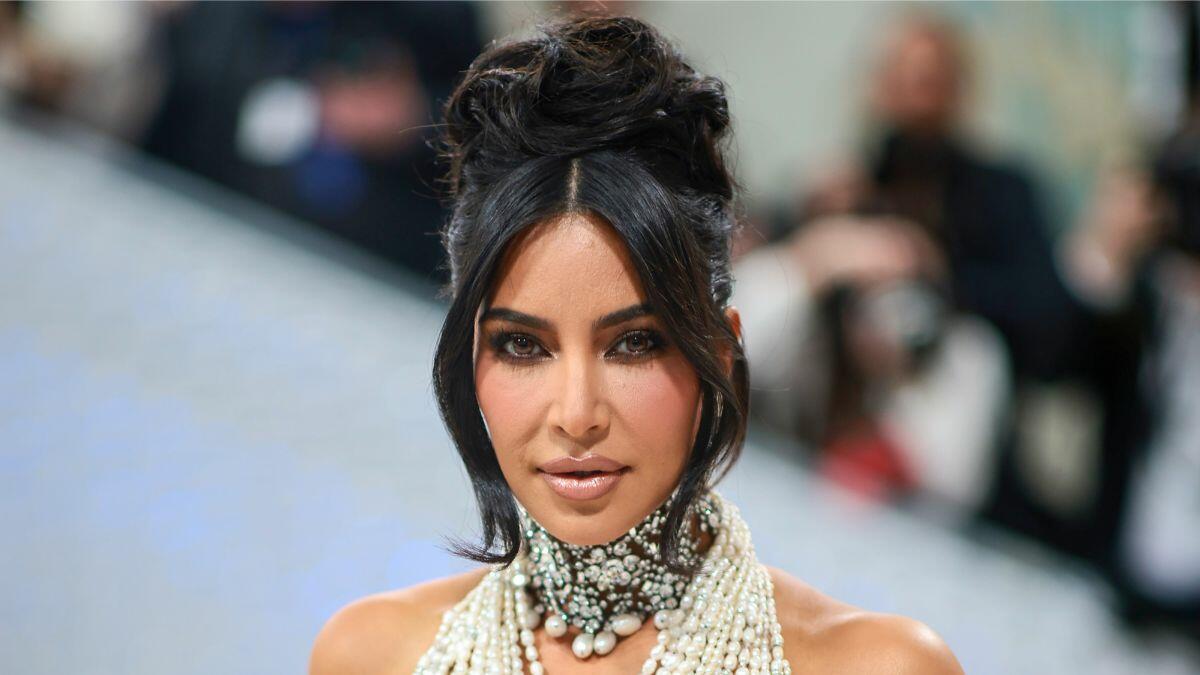 Kim Kardashian Debuts New Bob Haircut In SKIMS Campaign