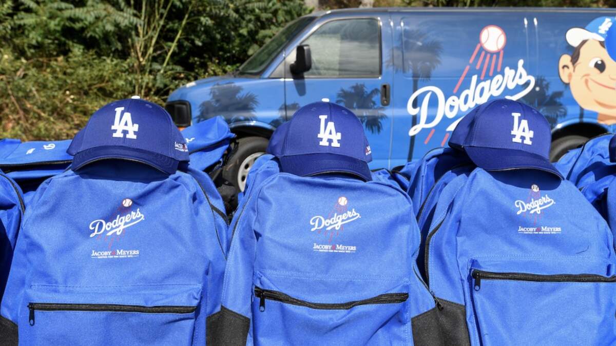 Dodger Stadium Backpack Giveaway 