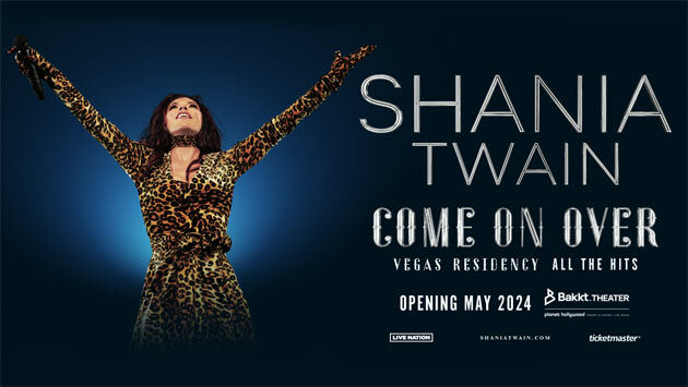 Shania Twain COME ON OVER – The Las Vegas Residency 