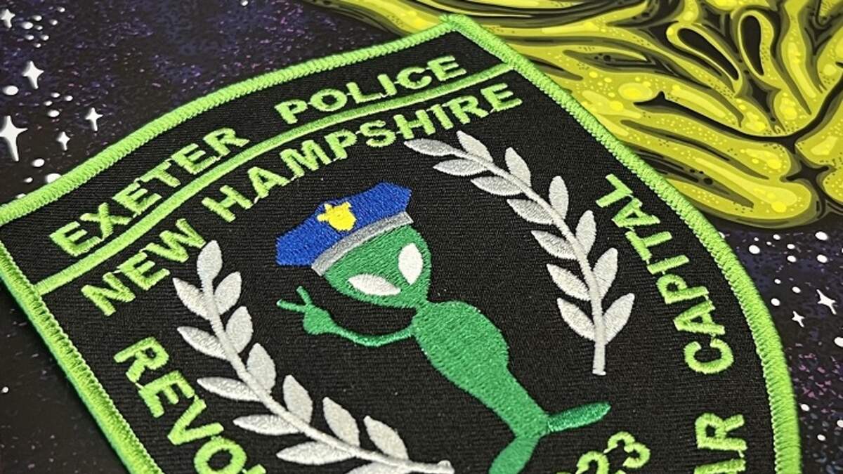 Police Department Creates Patch Celebrating Community's Place in UFO